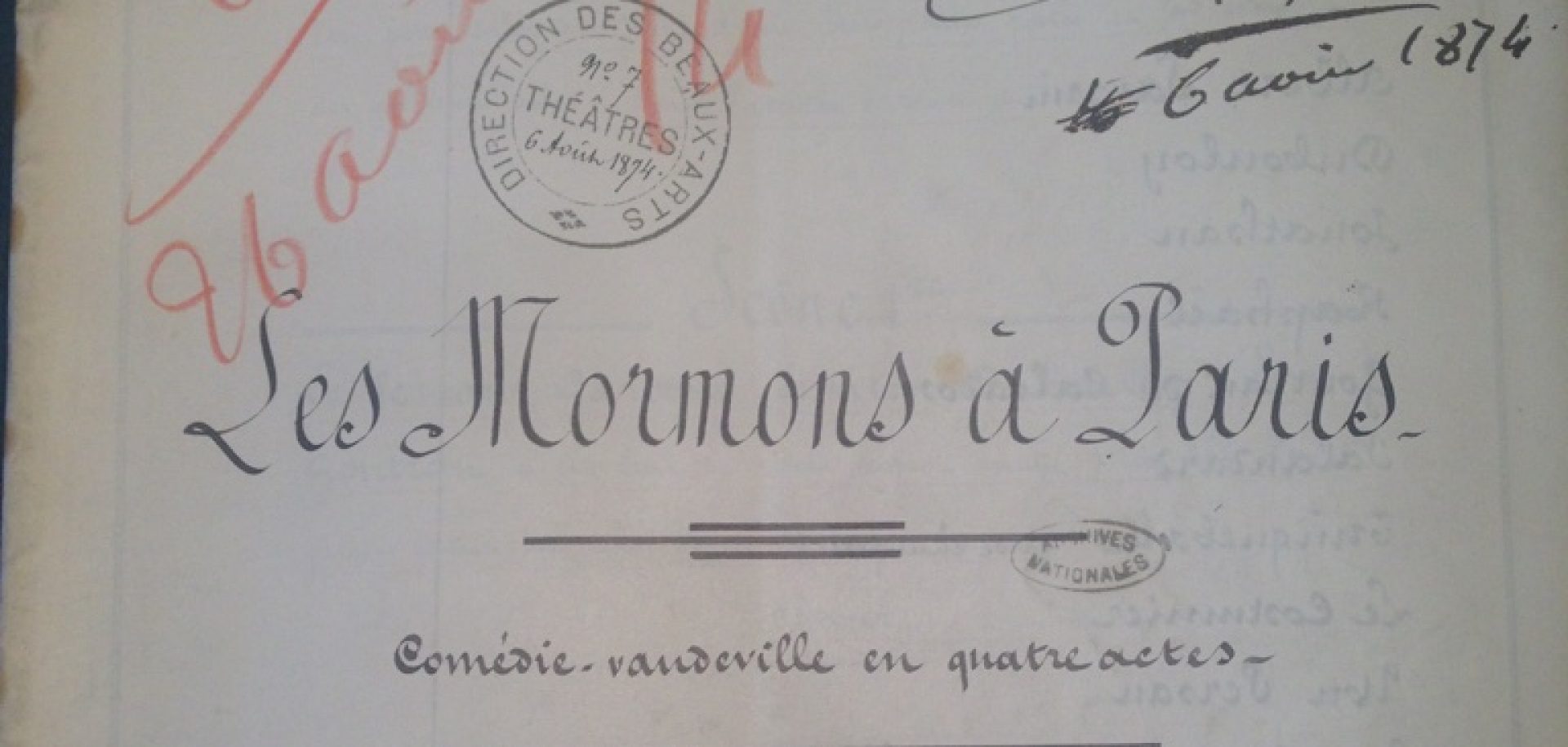 Mormons In Paris
